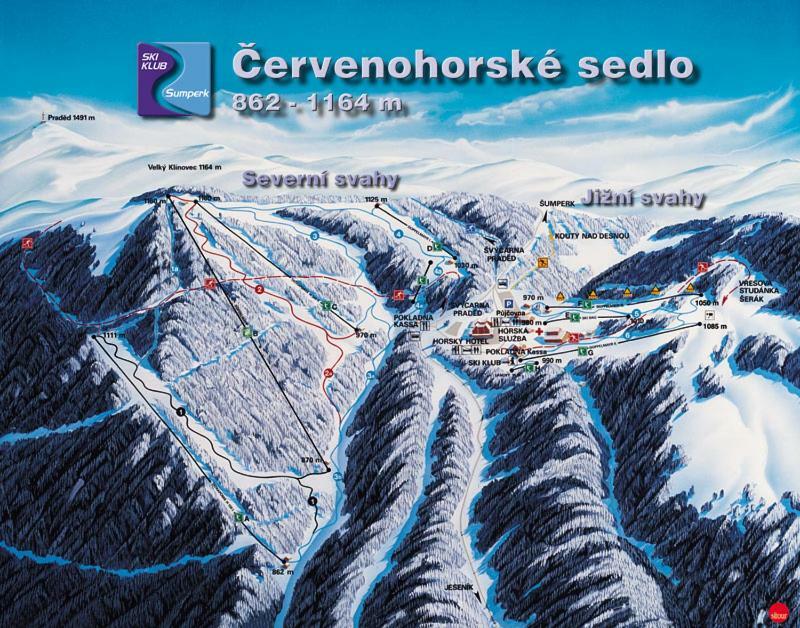 Chata Koutik Loučná nad Desnou Eksteriør bilde